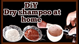 DiY Dry Shampoo how to make dry shampoo how to use dry shampoo homemade dry shampoo oilyhair [upl. by Adnamal]