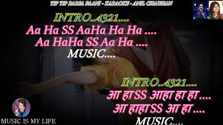 Tip Tip Barsa Paani Duet Karaoke With Scrolling Lyrics Eng amp हिंदी [upl. by Sirrom]