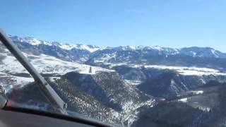 Telluride Landing featuring Garmin G600 [upl. by Airak]