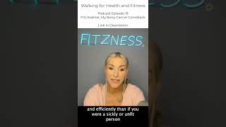 Walking Exercise and Fighting Cancer Fitz Koehler Interview walking walkingforhealthandfitness [upl. by Nodlehs]