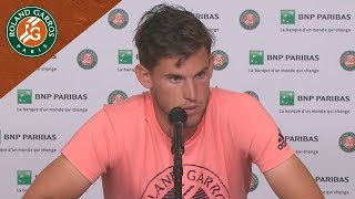 Dominic Thiem  Press Conference after Final I RolandGarros 2018 [upl. by Notlimah]