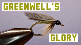 Tying a Greenwells Glory with Martyn White wet fly [upl. by Lauder]