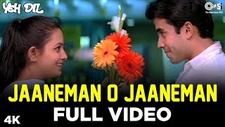 Jaaneman O Jaaneman Full Video  Yeh Dil  Tusshar Kapoor Anita  Tauseef Neerja  Nadeem Shravan [upl. by Euqirne]