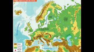 Europa Relieful Caracteristici generaleUnități majore  lecție de geografie [upl. by Rubetta]