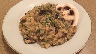 Mushroom Risotto Recipe  Delicious Risotto Recipe  How to make Mushroom Risotto [upl. by Ravaj]