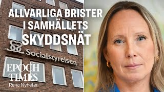 Socialstyrelsen ”Minst ett trettiotal allvarliga brister i samhällets skyddsnät” [upl. by Imefulo139]