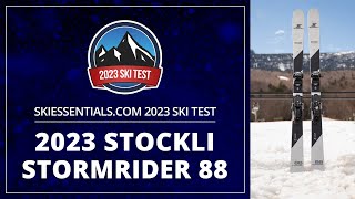 2023 Stockli Stormrider 88  SkiEssentialscom Ski Test [upl. by Nettirb308]