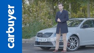 Skoda Octavia vRS Estate 20132017 review  Carbuyer [upl. by Aneerehs482]