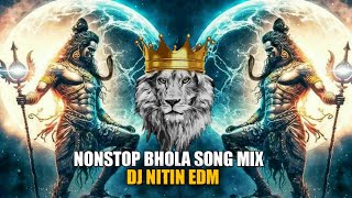 BHOLE NON STOP 2024  EDM TRANCE EXTENDING MIXX DJ NITIN EDM [upl. by Bradleigh404]