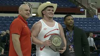 2023 Senior Nationals Cohlton Schultz vs Adam Coon 130 KG GrecoRoman Finals [upl. by Gibbs]