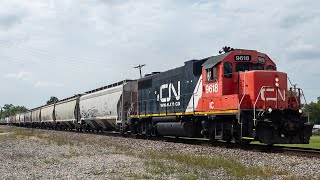 CN L518 South through Garyville LA [upl. by Aicemak]