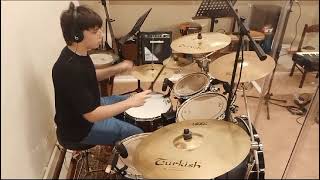 Drum Cover  PRAISE HIM IN ADVANCE  Marvin Sapp  Andrea Mortillaro [upl. by Aihsercal]