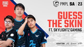 Can Skylightz Gaming Players guess the gun skin from the glimpse shown [upl. by Ahsasal]