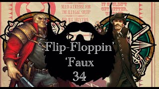 Malifaux FlipFloppin Faux 34 Guard Vs Department of Ungentlemanly Affairs [upl. by Ylagam]