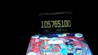 Pinball 2000 Visual Pinball DMD reflection Test [upl. by Lamek]