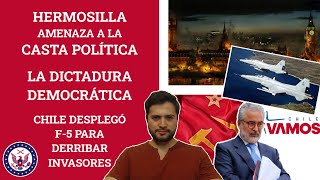 Hermosilla amenaza a casta política Dictadura Democrática F5 chilenos iban a derribar invasores [upl. by Kirtap]