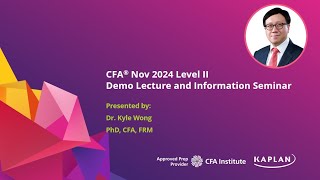 CFA Nov 2024 Level II  Fixed Income  Dr Kyle Wong PhD CFA FRM [upl. by Pfeffer61]