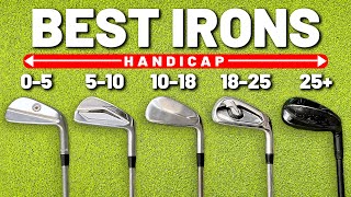 The BEST IRONS IN GOLF for every handicap [upl. by Aisercal]