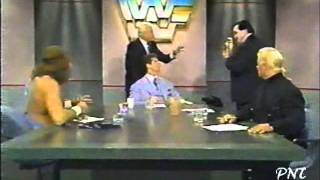 UNDERTAKER w PAUL BEARER WWF Prime Time 6 29 92 Part 1 [upl. by Gnouv572]