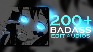 200 badass edit audios because you need them💖🔥 [upl. by Bronny655]