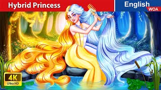 The Hybrid golden and Silver Princess 👸 Princess Cartoons🌛 Fairy Tales WOAFairyTalesEnglish [upl. by Thun]