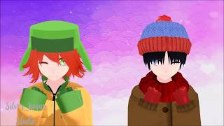 MMD X South Park Style amp Bunny  OverTime [upl. by Che]