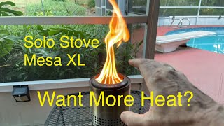 Get More Heat From Your Solo Stove Mesa XL [upl. by Atalee]