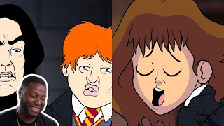 Wingardium Leviosa Harry Potter Parody 1 amp 2 REACTION  OneyNG [upl. by Pliam14]