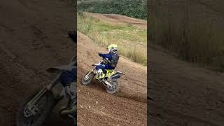 Mildenhall mx junior track motolife motocross 65cc dirtbike [upl. by Kinchen713]