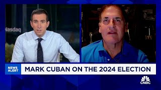 Billionaire investor Mark Cuban on 2024 election Its the Harris campaign vs Elon Musk [upl. by Akinej]