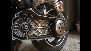 Comment régler le variateur et lembrayage dun scooter 1080p [upl. by Kiran152]