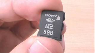 Sony Ericsson M2 8GB  Memory Stick Micro  Gaak [upl. by Eintihw894]