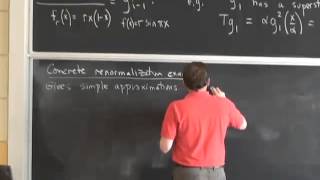 MAE579022 Renormalization Function space and a handson calculation [upl. by Aihsenet390]