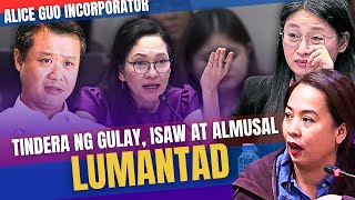 LUMANTAD ANG UMANOY INCORPORATOR NI ALICE GUO TINDERA NG GULAY ISAW AT ALMUSAL SA PALENGKE [upl. by Eelano]