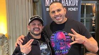 Met Matt Hardy MATTHARDYBRAND at WrestleCon 2023 wrestlecon biltmore matthardy hardyboyz [upl. by Annairb]