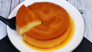 Flan Casero con Pan Viejo EL MEJOR FLAN QUE HE HECHO SIN HORNO [upl. by Yerrot]