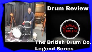 Drum Review with Leigh of Cariad The British Drum Company legend Series [upl. by Piegari659]