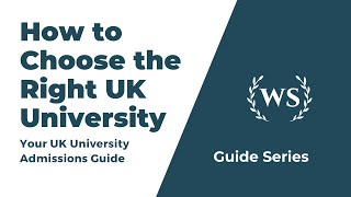 How to Choose the Right UK University for You [upl. by Emolas]