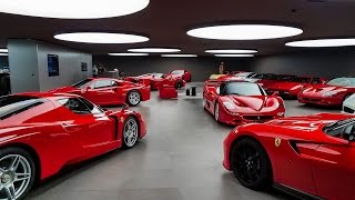 Visiting an Immaculate Ferrari Collection [upl. by Cirdahc107]