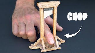 Little Chopper  Homemade Guillotine  Harmless [upl. by Arlynne]