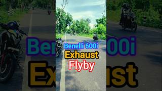 Benelli 600i Exhaust Flyby 🔥💥vairalshorts automobile yotubeshort benelli600i [upl. by Slein900]