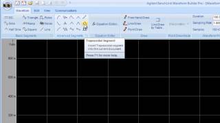 Generate Waveforms with Agilents BenchLink Waveform Builder Pro Demonstrated with a 33522A [upl. by Parent]