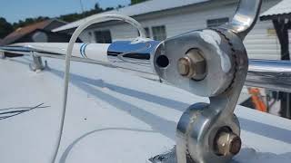 inside of a Shakespeare VHF antenna faults and install help [upl. by Aneger]