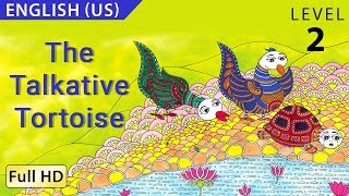 The Talkative Tortoise Learn English US with subtitles  Story for Children quotBookBoxcomquot [upl. by Hum]