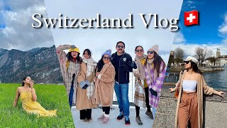 Switzerland Vlog🇨🇭 Europe part 13  Ishaani Krishna [upl. by Lexy349]