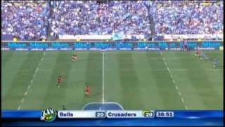 Bulls vs Crusaders Super 14 semi final 2009 [upl. by Buffum]