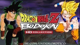 DBZ Budokai 3 HD  Bardock vs Goku [upl. by Ennaillek286]