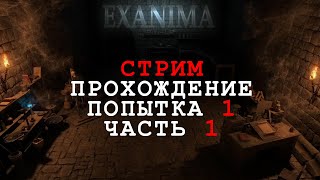 Exanima  СТРИМ  Прохождение подземелья часть 1 [upl. by Shutz]