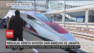 Menjajal Kereta Whoosh Dari Bandung Ke Jakarta [upl. by Reklaw]