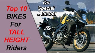 Top 10 Best Motorcycles For Tall Riders 2021Best Bikes For Tall Riders India 2021 On Public Demand [upl. by Aurthur]